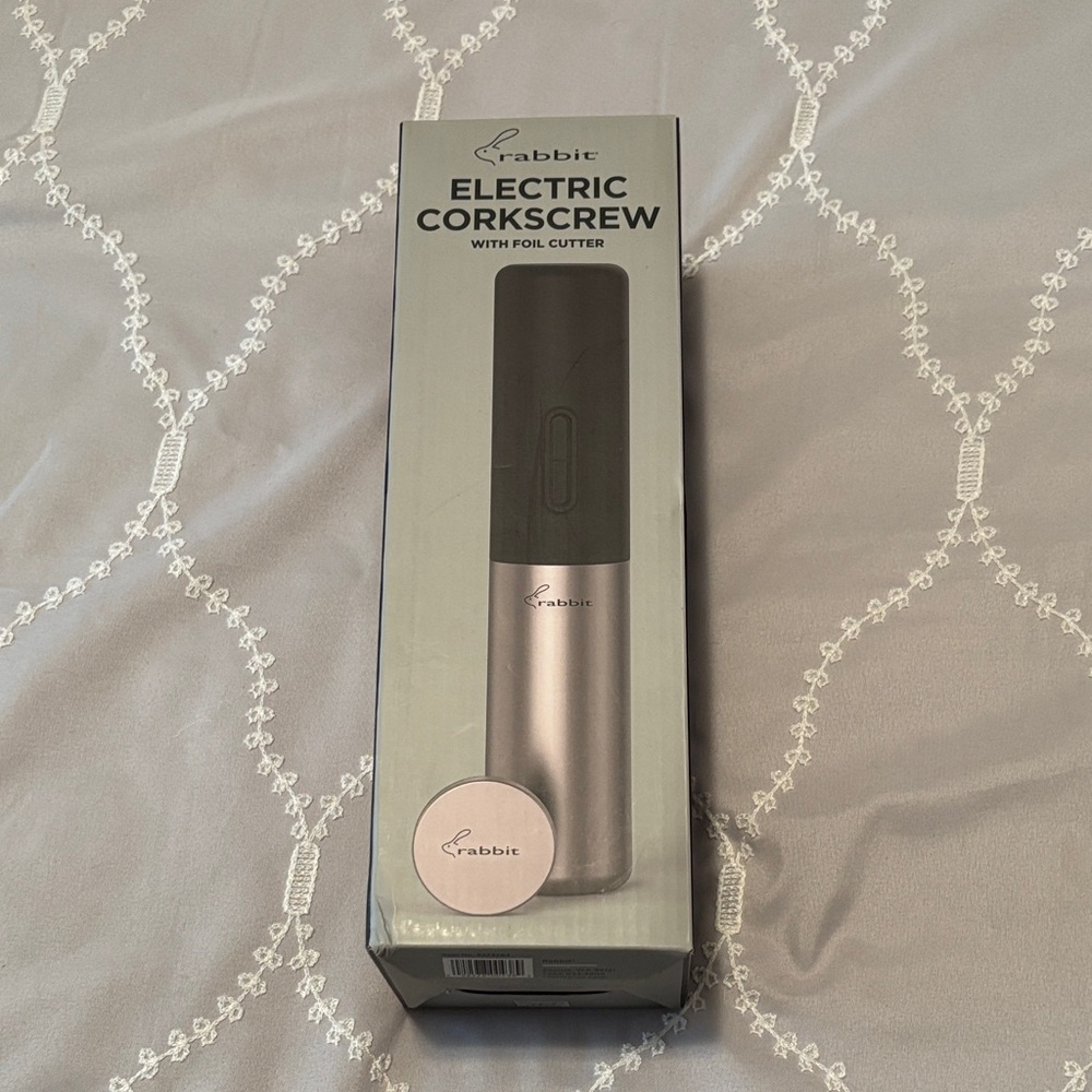 Rabbit Electric Corkscrew with Foil Cutter